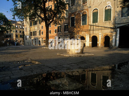 In Campo del Ghetto Nuovo Foto Stock