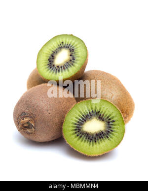 Il Kiwi isolato su uno sfondo bianco Foto Stock