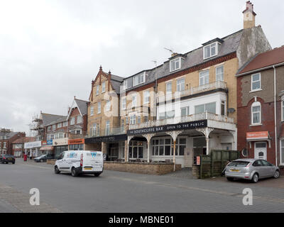 Sud Cliffe Hotel, bar e ristorante, South Marine Drive, Bridlington, East Riding of Yorkshire, Inghilterra, Regno Unito Foto Stock