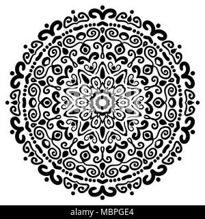 Mandala vettore elemento di design Illustrazione Vettoriale