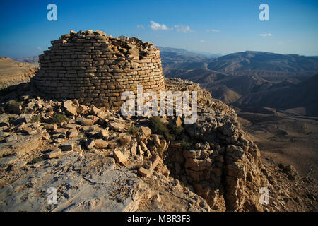 Età del Bronzo tombe e torri, Jaylah, Oman Foto Stock