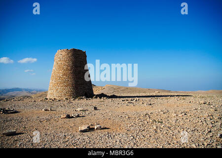 Età del Bronzo tombe e torri, Jaylah, Oman Foto Stock