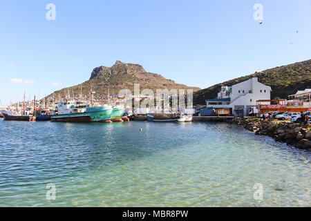 Hout Bay Harbor, Western Cape - Sudafrica Foto Stock