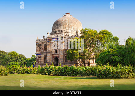 Lodi Gardens - opere architettoniche del XV secolo e Sayyid Lodhis, una dinastia afgana, New Delhi Foto Stock