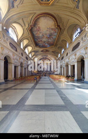 Basilica di Santa Cecilia in Trastevere - Roma - Interno Foto Stock