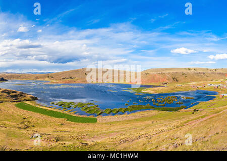 Lago Umayo è un lago in Puno la regione del Perù Foto Stock