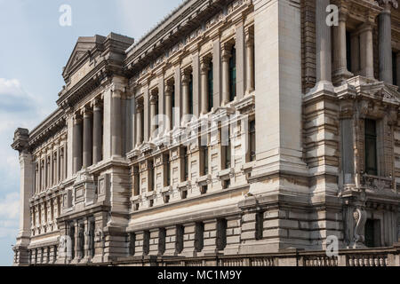 Architettura del Palais de Justice, i Tribunali di Bruxelles, Belgio Foto Stock