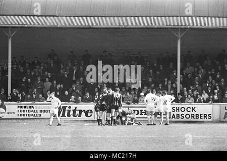 Leeds v uomo Città 1970 Foto Stock