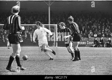 Leeds v uomo Città 1970 Foto Stock
