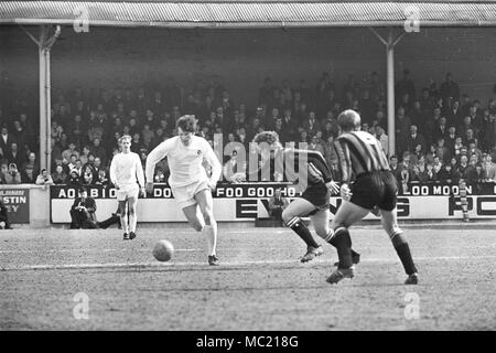 Leeds v uomo Città 1970 Foto Stock