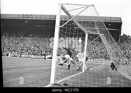 Leeds v Chelsea sett 1970 Foto Stock