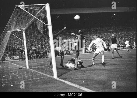 Leeds v Chelsea sett 1970 Foto Stock