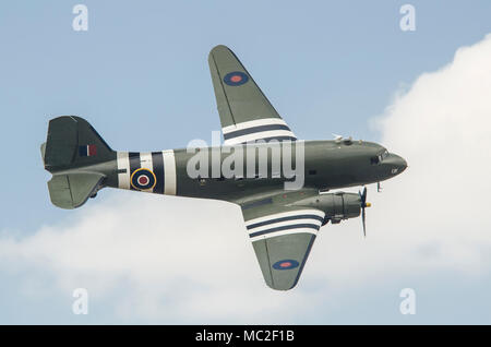 Douglas C-47 Dakota ZA947 Battle of Britain Memorial Flight Foto Stock