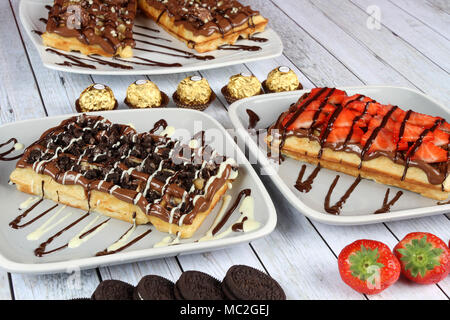 Deliziosi dolci fatti in casa Foto Stock