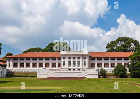 Fort Canning è una piccola collina poco più di 60 metri di altezza nella parte sud-est di Singapore. Foto Stock