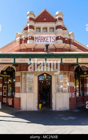 L'iconico Fremantle Markets edificio, Fremantle, Australia occidentale, Australia Foto Stock