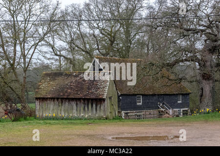 Una visita a Michelham Priory Foto Stock