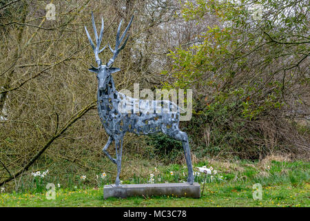 Una visita alla storica Sussex site - Michelham Priory Foto Stock