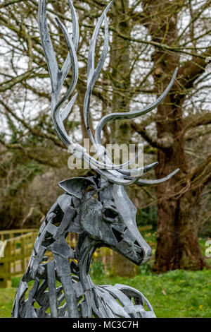 Una visita alla storica Sussex site - Michelham Priory Foto Stock