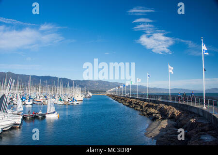 Santa Barbara porto Foto Stock