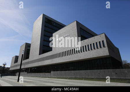 La sede dell'Europol edificio all'Aia, Paesi Bassi, 20 marzo 2018. Credito: Yuriko Nakao/AFLO/Alamy Live News Foto Stock