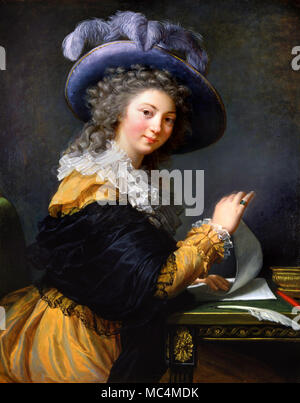 Elisabeth Louise Vigee Lebrun, ritratto del Comtesse de Ceres 1784 olio su tela. Toledo Museum of Art, Toledo, Ohio, Stati Uniti d'America. Foto Stock