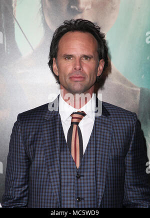 Warner Bros Foto "Tomb Raider" Premiere con: Walton Goggins dove: Hollywood, California, Stati Uniti quando: 13 Mar 2018 Credit: FayesVision/WENN.com Foto Stock