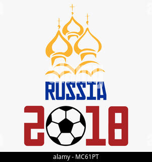 La Russia 2018 soccer word cup Foto Stock