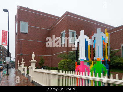 Portland Museum of Art Portland Maine Foto Stock