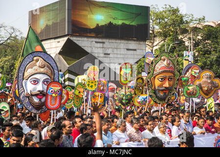 Bangla Noboborsho: Shuvo Noboborsho è occasione di Bangla Anno Nuovo. È la tradizione del popolo del Bangladesh nonché le persone che parlano bangle in tutto il mondo. Foto Stock