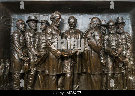 Soldati e marinai monumento Cleveland Ohio Foto Stock