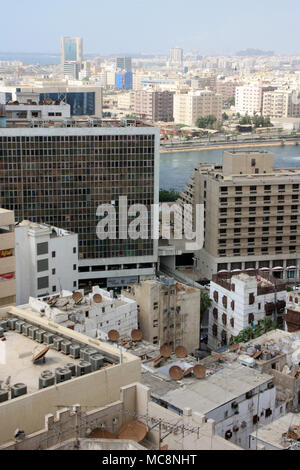 Vista di Jeddah, Arabia Saudita Foto Stock