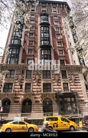 Il nomade James Hotel è un punto di riferimento storico, NYC, STATI UNITI D'AMERICA Foto Stock