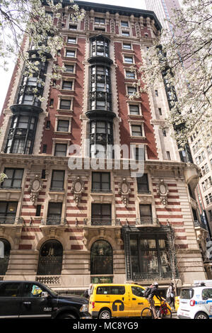 Il nomade James Hotel è un punto di riferimento storico, NYC, STATI UNITI D'AMERICA Foto Stock