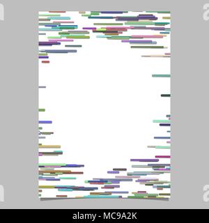 Abstract striscia orizzontale pagina di sfondo modello di confine Illustrazione Vettoriale