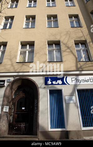 Di David Bowie ritrovi nel quartiere Schöneberg di Berlino, Germania Foto Stock