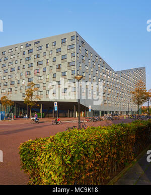 La balena housing project, Borneo-Sporenburg, Amsterdam, Paesi Bassi. Foto Stock