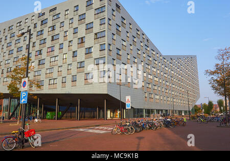 La balena housing project, Borneo-Sporenburg, Amsterdam, Paesi Bassi. Foto Stock