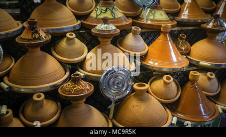 Marocchino craftworks di argilla Foto Stock