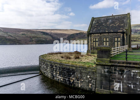 Serbatoio Butterley, Marsden, West Yorkshire, Inghilterra, Regno Unito. Foto Stock