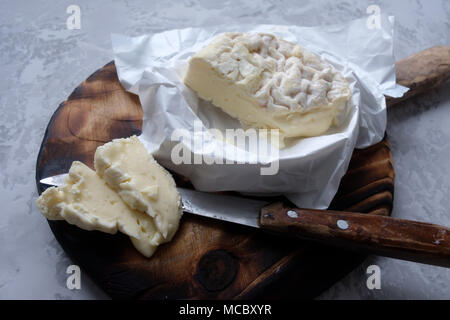 Pezzi di freschezza bree chesse Foto Stock