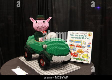 Jonathan Lopes opera d'arte Signor Fumble e la salamoia auto Foto Stock