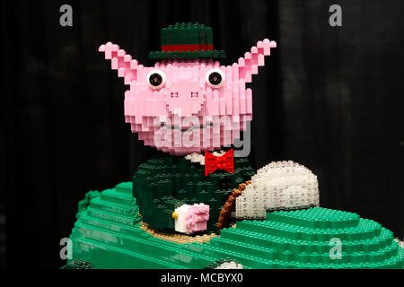 Jonathan Lopes opera d'arte Signor Fumble e la salamoia auto Foto Stock