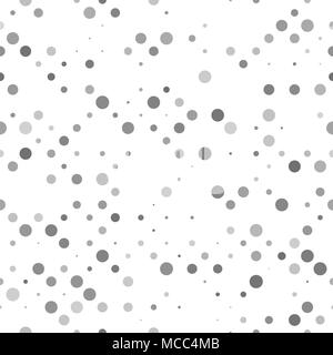 Cerchio geometrico pattern di sfondo - grafica senza giunture Illustrazione Vettoriale