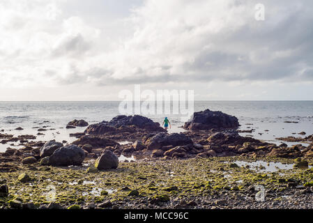 Estate a Laiya, San Juan, Batagas. Foto Stock