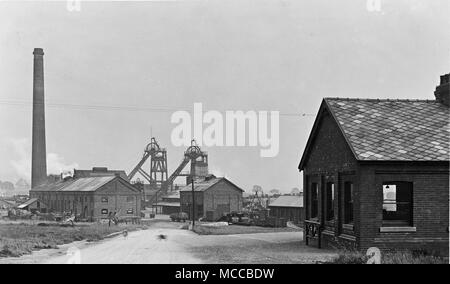 Barnburgh Colliery - 1920 Foto Stock