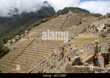 Il Machu Picchu in Perù Foto Stock