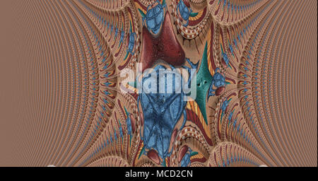 Abstract pattern digitale Foto Stock