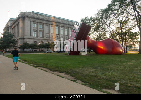 Mondi più grande timbro di gomma Cleveland Ohio Foto Stock