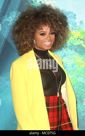 Mar 13, 2018 - Fleur est frequentando Premiere europeo di una grinza nel tempo, BFI IMAX in London, England, Regno Unito Foto Stock